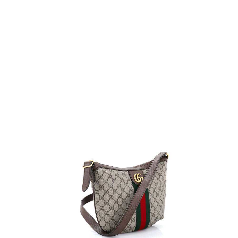 Gucci Ophidia Half Moon Hobo Gg Coated #253863G14B - Picture 2 of 8